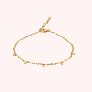 Misty Shimmer - Gold - Anklet